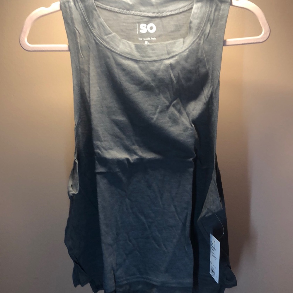 SO Women's Gray Tank Top